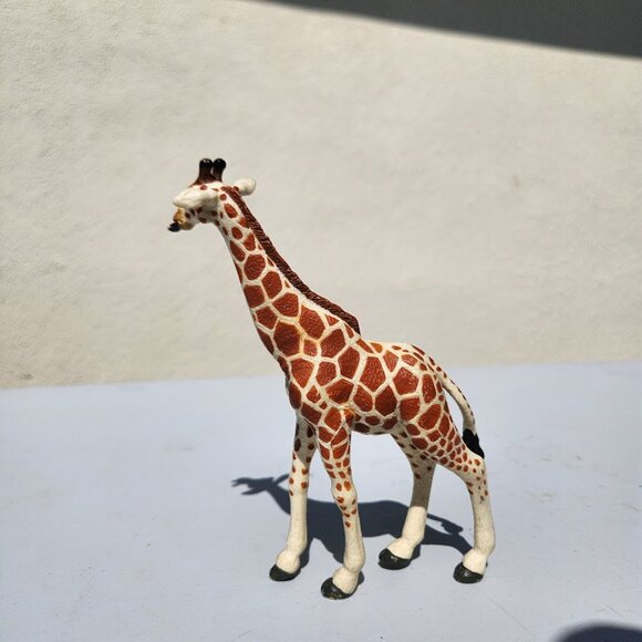 Giraffe Action Figure 8" Tall Hard Plastic Wildlife Toy San Diego Zoo Safari Thi - Picture 7 of 13